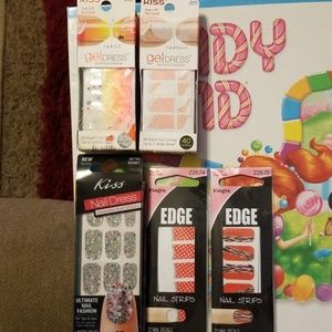 nail dress strips gel polish strips